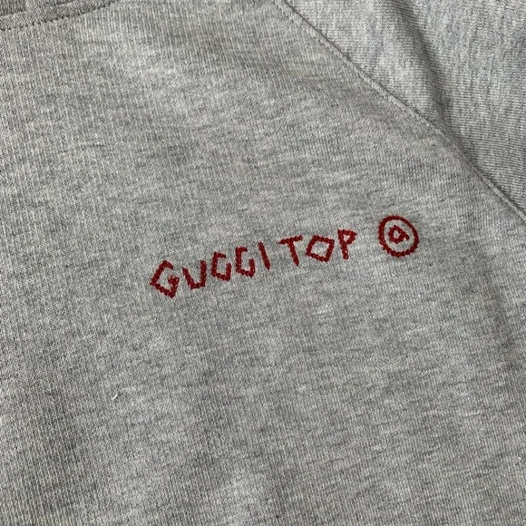 NWT Gucci Teen Boy Cotton Jersey Sweatshirt J10 - Picture 4 of 9